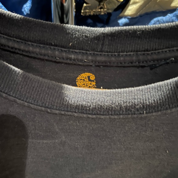 Carhartt Navy Longsleeve - Picture 3 of 3